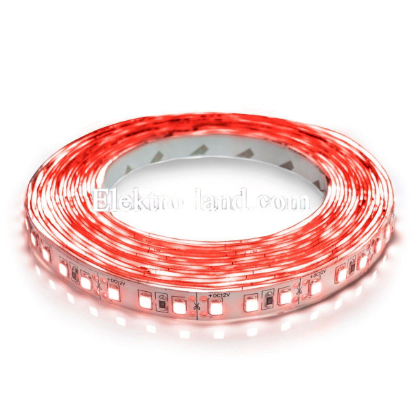 Светодиодная лента  красный цвет B-LED 2835-120-R-20  негерметичная, 1м